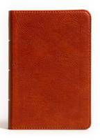 NASB Large Print Compact Reference Bible Burnt Sienna (Similpelle)