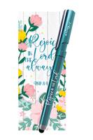 Penna + Segnalibro Rejoice in the Lord