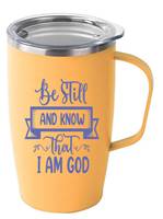 Tazza termica Be still and know that I am God