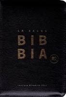 Bibbia Riveduta 2020 Tascabile Nera con cerniera e rubrica (Pelle)