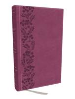 NKJV Holy Bible Personal Size Large Print Reference Bible Magenta (Similpelle)