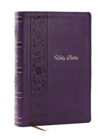 NKJV Bible Personal Size Giant Print Purple (Similpelle)