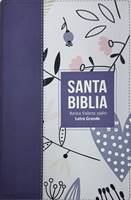 RVR60 Biblia Letra Grande Lila Tamaño Manual (Similpelle)