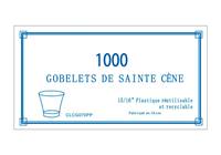 Confezione da 1000 Bicchierini per la Santa Cena (Scatola)