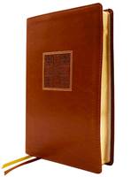 NASB Personal Size Bible Large Print Brown (Similpelle)
