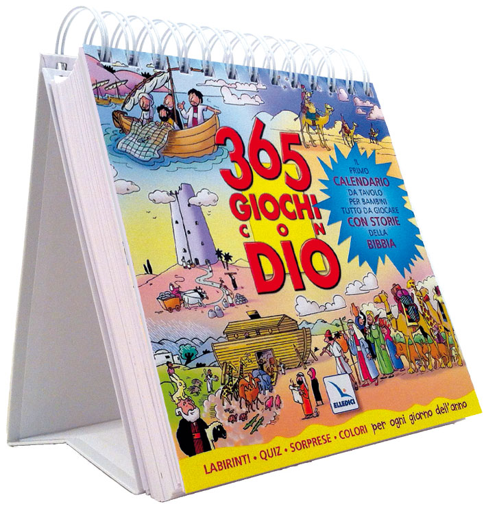 365 giochi con Dio vol. 1 - Il primo calendario da tavolo per bambini tutto da giocare con storie della Bibbia