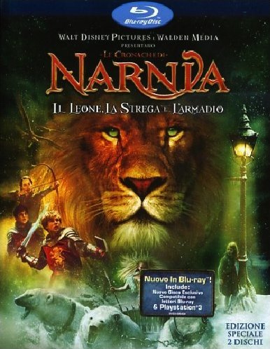 Il leone la strega e l'armadio - Blu-ray Disc - 2 dischi film + videogioco