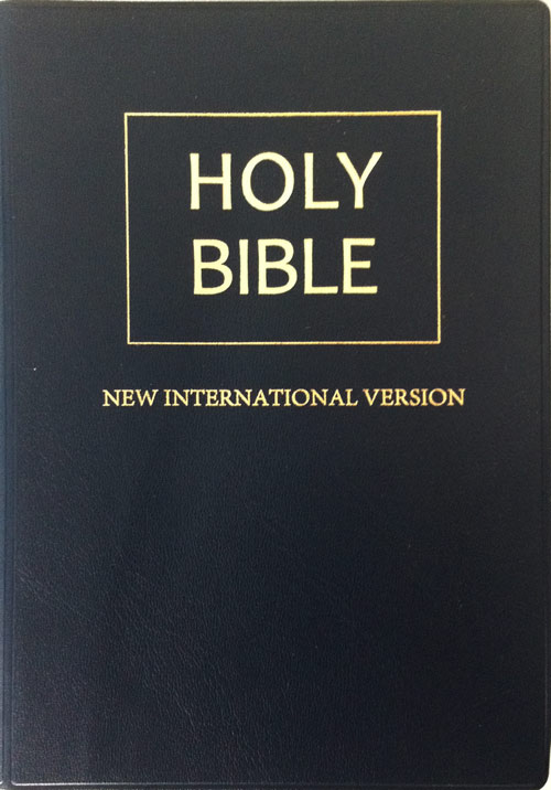 NIV Holy Bible Black Softcover Pocket Size