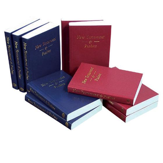KJV Pocket New Testament and Psalms Burgundy