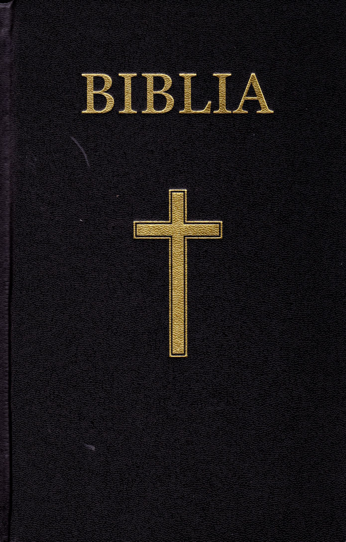 Bibbia in Rumeno Tascabile Nera in PVC o Rigida