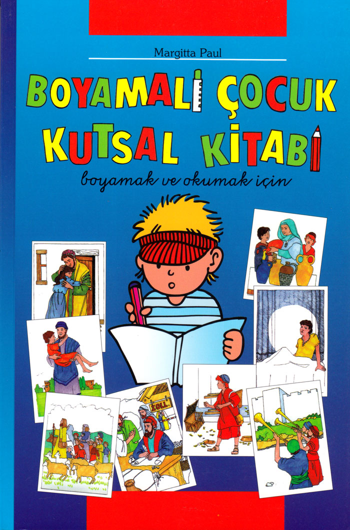 Boymali çocuk kutsal kitabi - Bibbia da colorare per i bambini in Turco