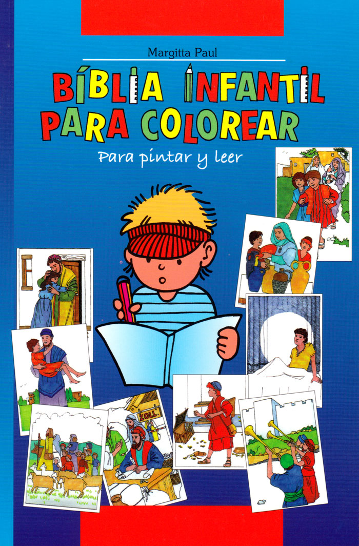 Biblia infantil para colorear - Bibbia per bambini da colorare in spagnolo