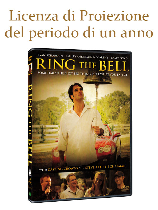 Licenza di Proiezione del Film "Ring the bell" della durata di 1 Anno e Proiezioni Illimitate