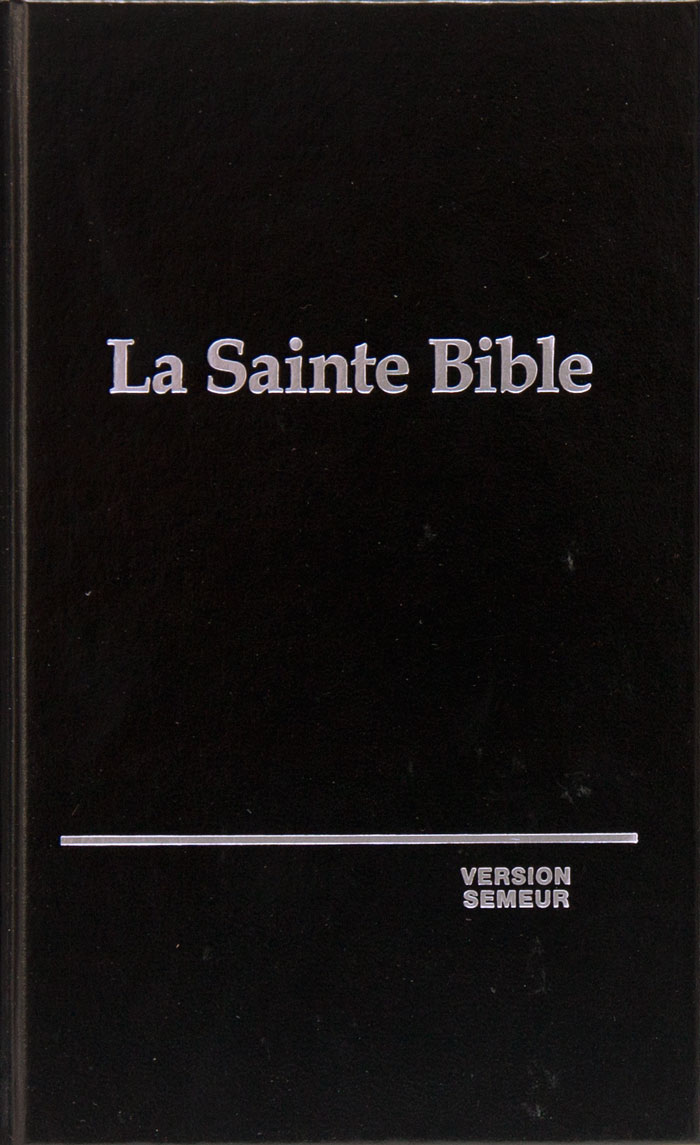 La Saint Bible Version Semeur - Bibbia in francese Rigida Nera