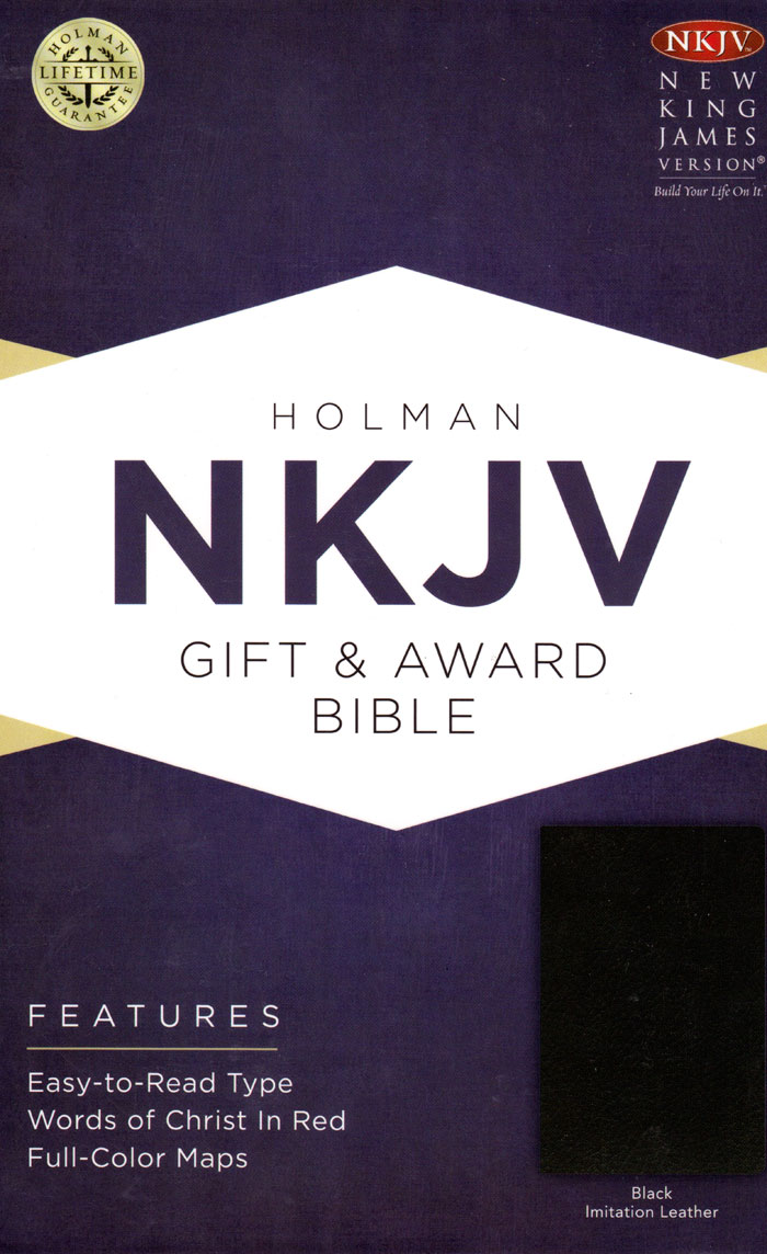 NKJV Gift & Award Bible Black
