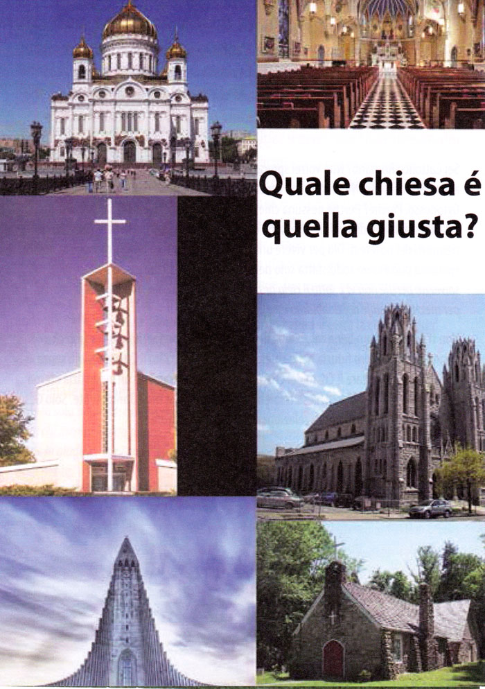 Quale chiesa è quella giusta? - Confezione da 250 opuscoli