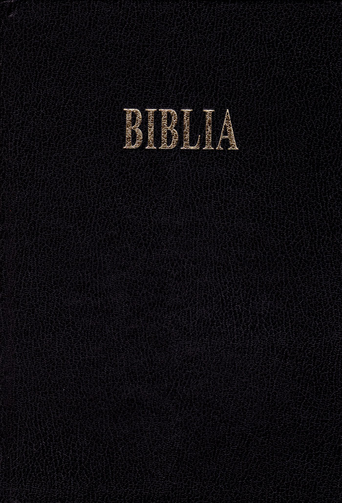 Biblia in lingua rumena - colore nero