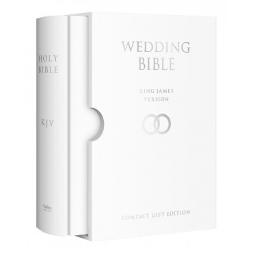 KJV Wedding Bible - White (in Slipcase)