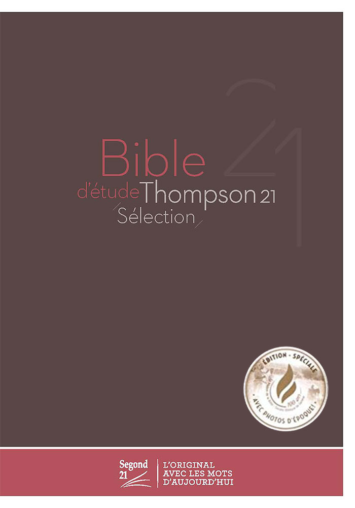 Bibbia Nuova Thompson 21 in Francese - SG18311