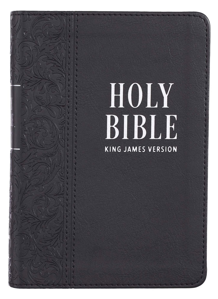 KJV Large Print Compact Bible Black