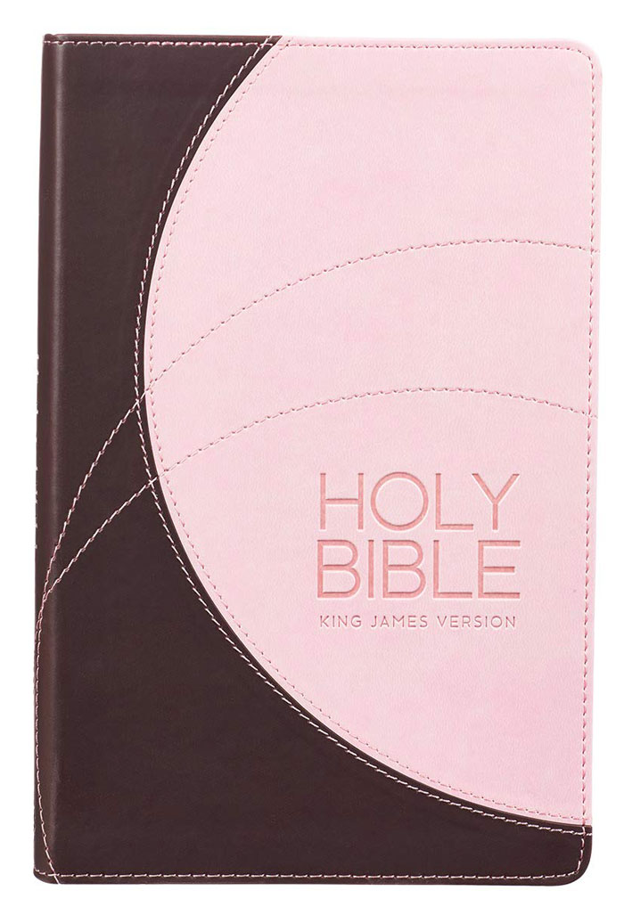 KJV Gift Edition Bible Brown/Pink
