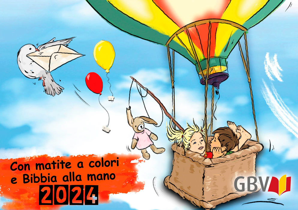 Calendario da colorare per bambini 2023