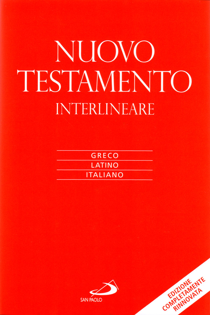Nuovo testamento interlineare Greco Latino Italiano