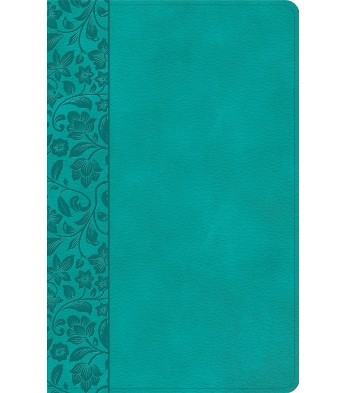 NASB Large Print Personal Size Reference Bible Teal