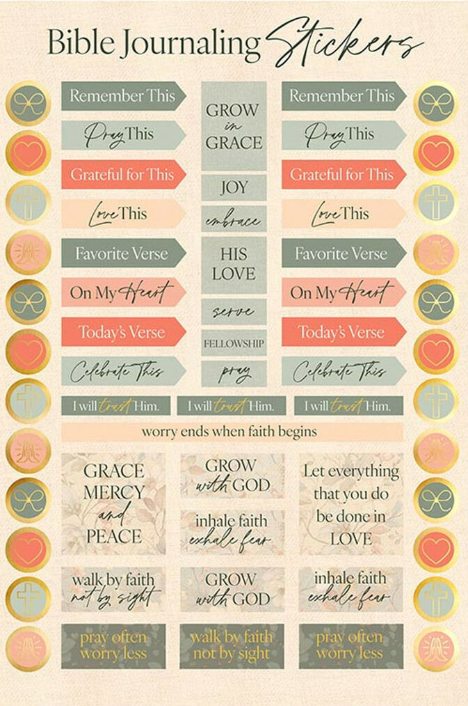 Adesivi per il Bible journaling
