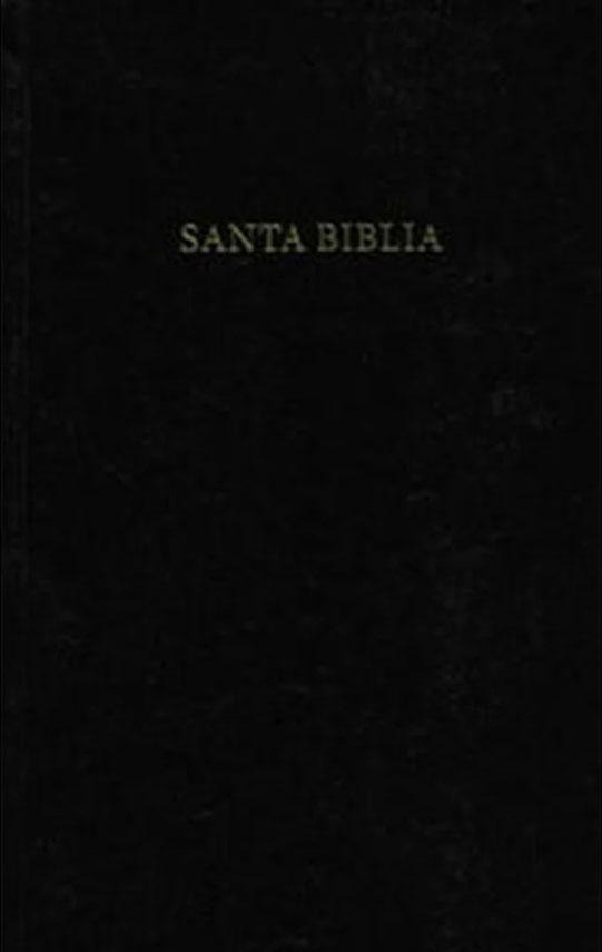 RVR1909 Biblia Clásica con Referencia Negro