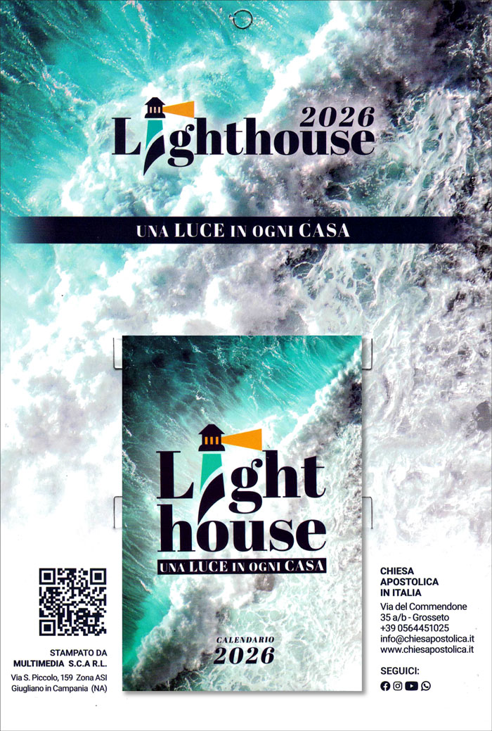 Calendario Lighthouse 2026