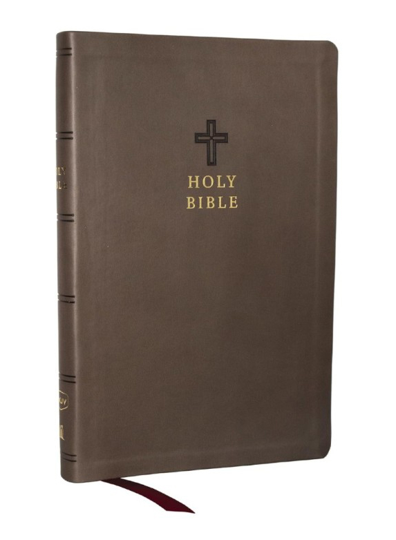 KJV Holy Bible Ultra Thinline Charcoal