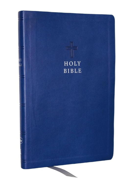KJV Holy Bible Ultra Thinline Blue