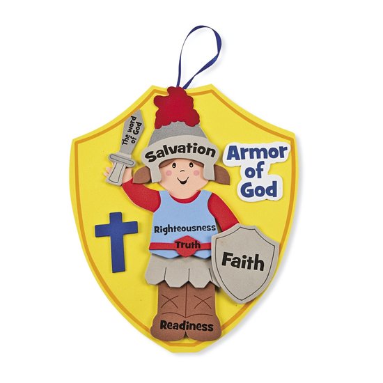 Lavoretto per bambini "Armor of God"