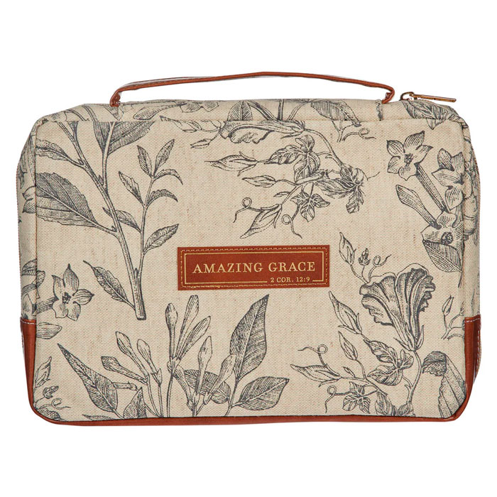 Copribibbia Amazing Grace Natural Canvas Large