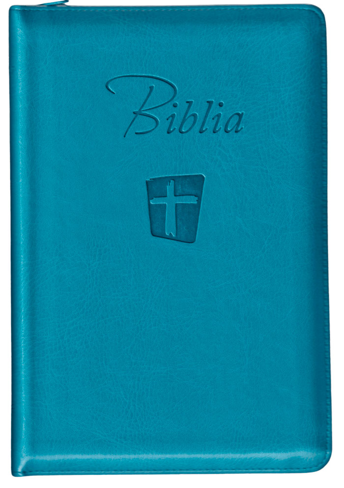 NTR Bibbia in rumeno Turchese - 19717