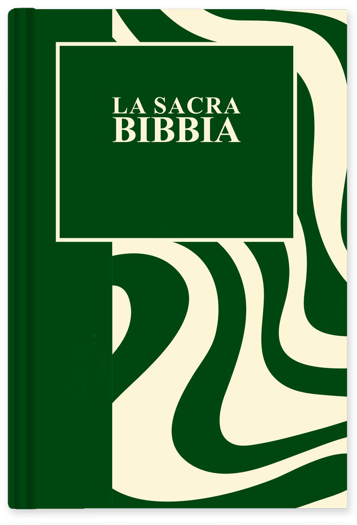 Bibbia Nuova Diodati Verde e crema (171245)