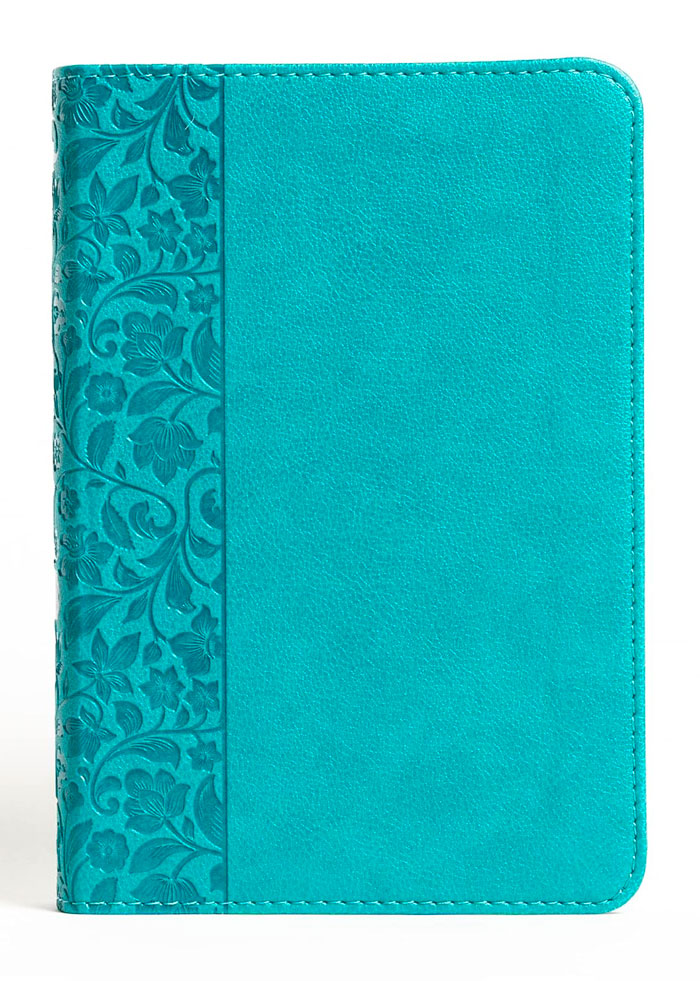 NASB Large Print Compact Reference Bible Teal