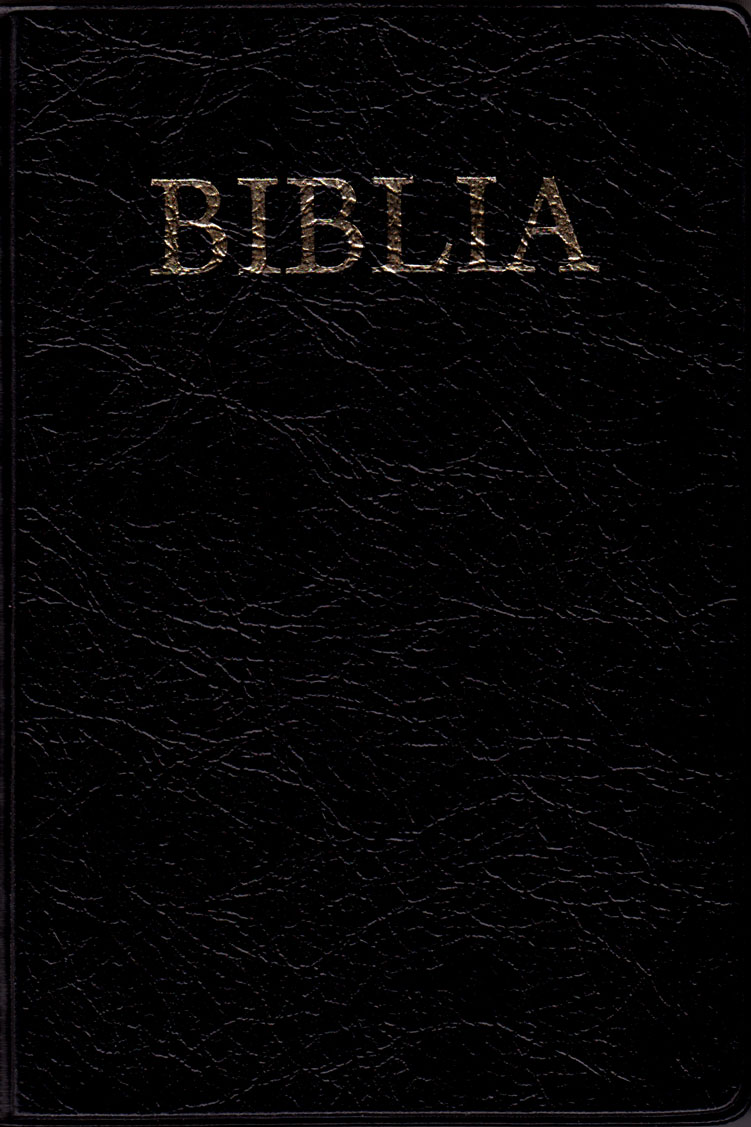 Bibbia in Rumeno Nera e Rossa