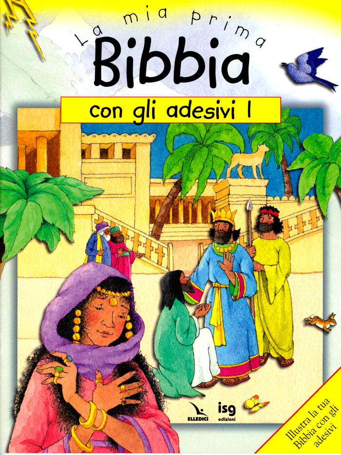 La mia prima Bibbia con gli adesivi - 1 - Illustra la tua Bibbia con gli adesivi
